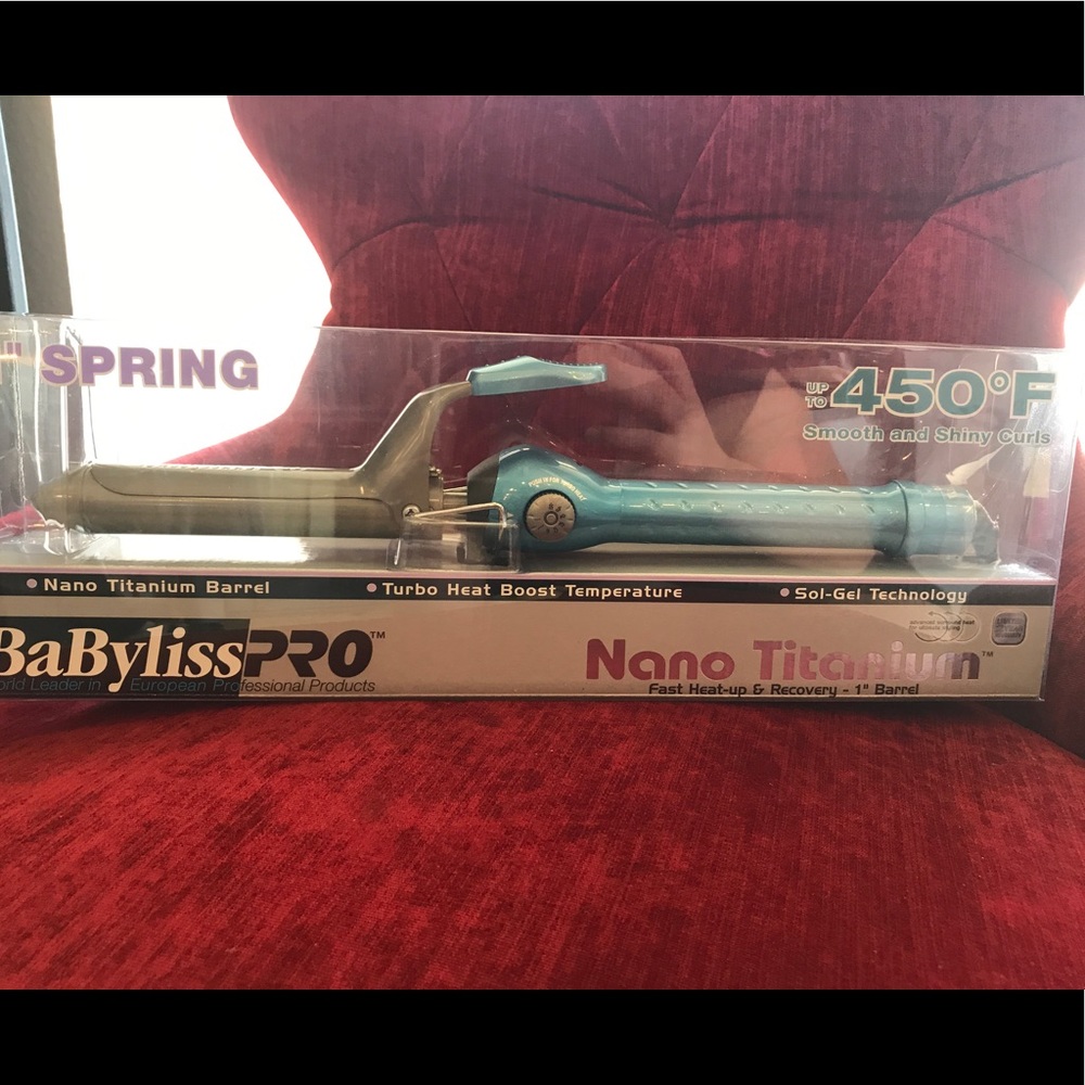 Babyliss pro curling iron